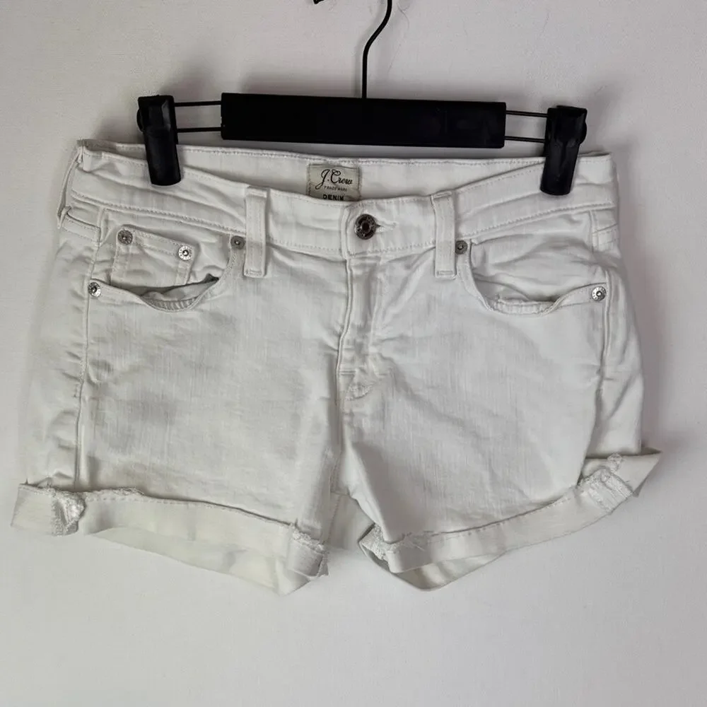 J. Crew White Shorts - Women's 25